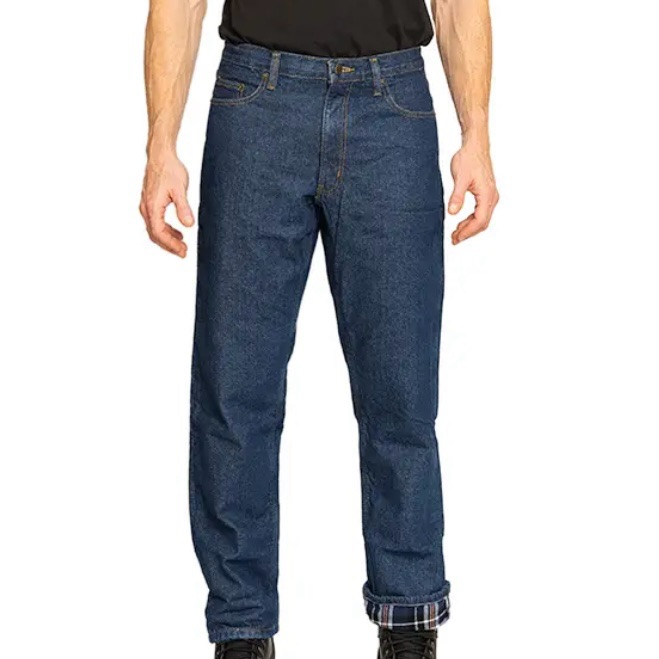 Rk Brand Flannel Lined Jeans 3830